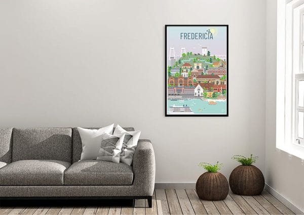 Fredericia Plakat Sort 01 1